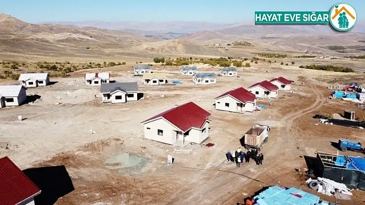 Malatya'da deprem evlerinde son aşamaya gelindi