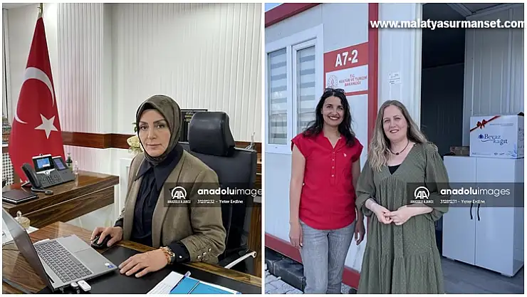 Malatya'da depremzede öğretmenler konteynerlere yerleştiriliyor