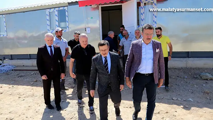Malatya'da eski vagonlar üniversite personeline ev oluyor
