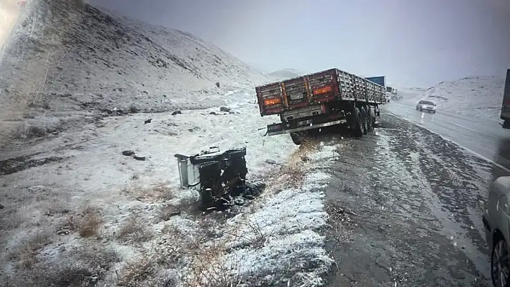 Malatya'da iki ayrı kazada 2 kişi yaralandı