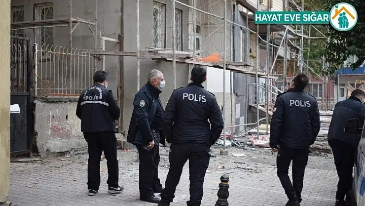 Malatya'da inşaat iskelesinden düşen işçi yaralandı