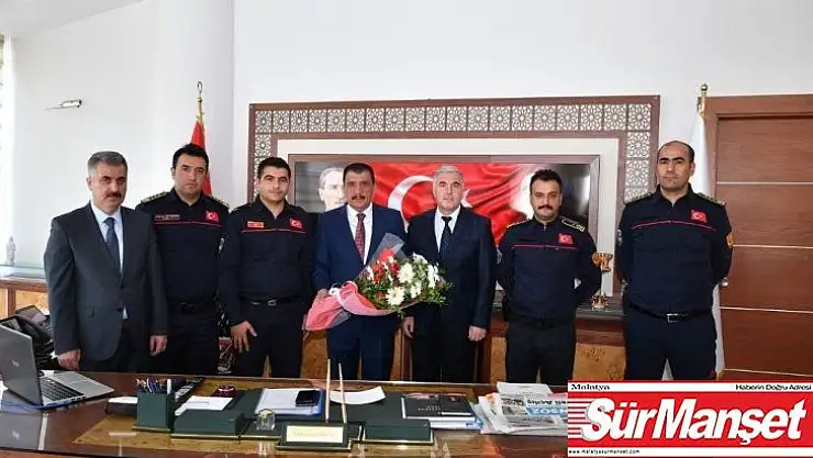 Malatya'da İtfaiye Haftası kutlanıyor