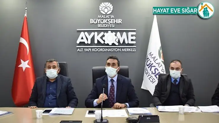 Malatya'da karla mücadelede ortak hareket edilecek