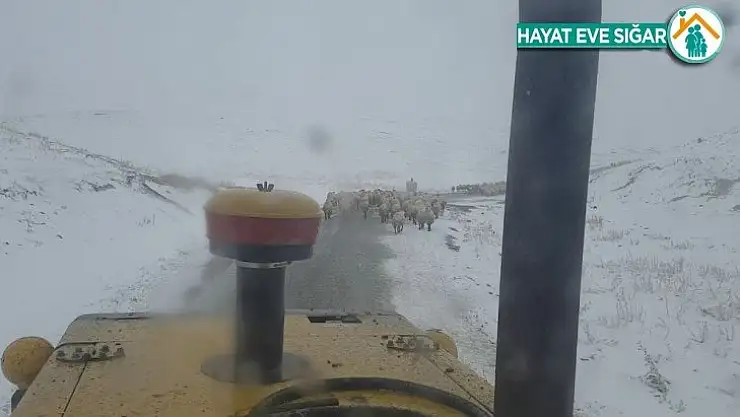 Malatya'da karla mücadeleye başladı