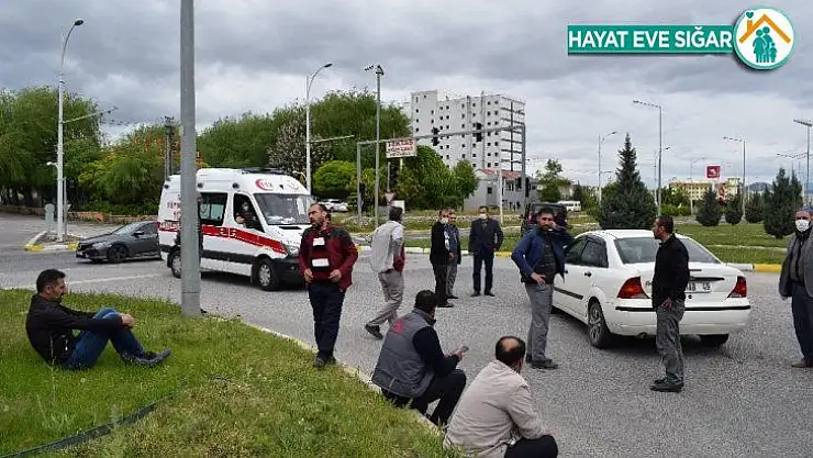 Malatya'da kaza sonrası yumruklar konuştu