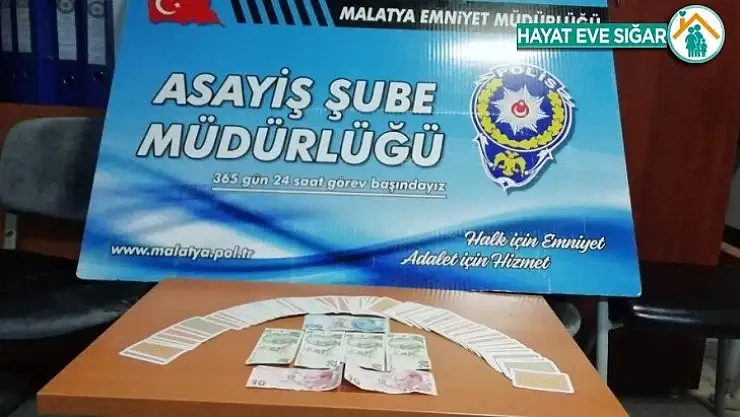 Malatya'da kumar baskını