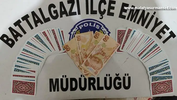 Malatya'da kumar baskını
