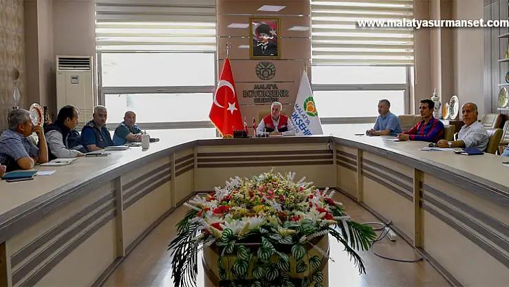 Malatya'da Kurban Bayramında alınacak tedbirleri görüşüldü