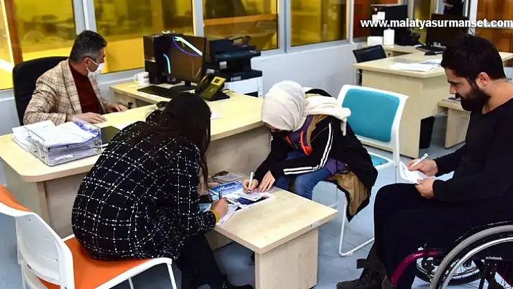 Malatya'da kursa katılan 500 engelli istihdam edildi