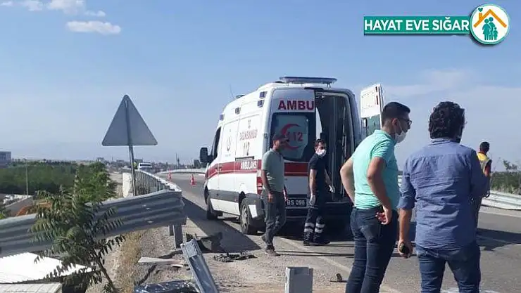 Malatya'da otomobil şarampole düştü: 1'i ağır 3 yaralı