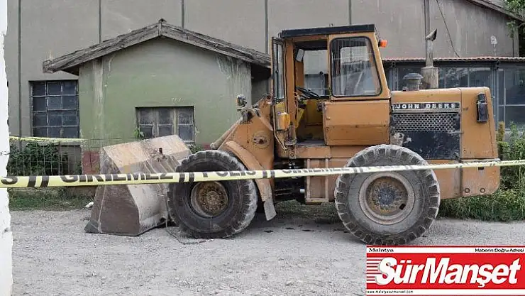 Malatya'da patlayan lastik ölüme neden oldu