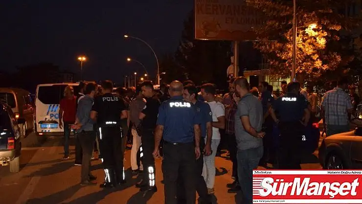 Malatya'da polisi alarma geçiren düğün konvoyu