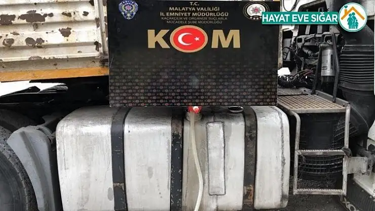 Malatya'da polisten kaçakçılık operasyonu