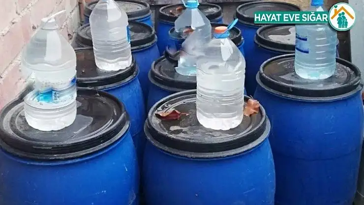 Malatya'da sahte alkol imalathanesine baskın