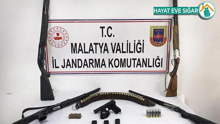 Malatya'da silah operasyonu