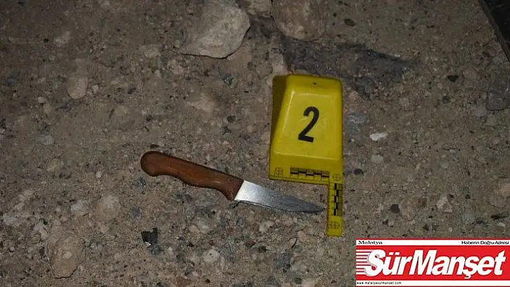 Malatya'da silahlı bıçaklı kavga: 2 yaralı