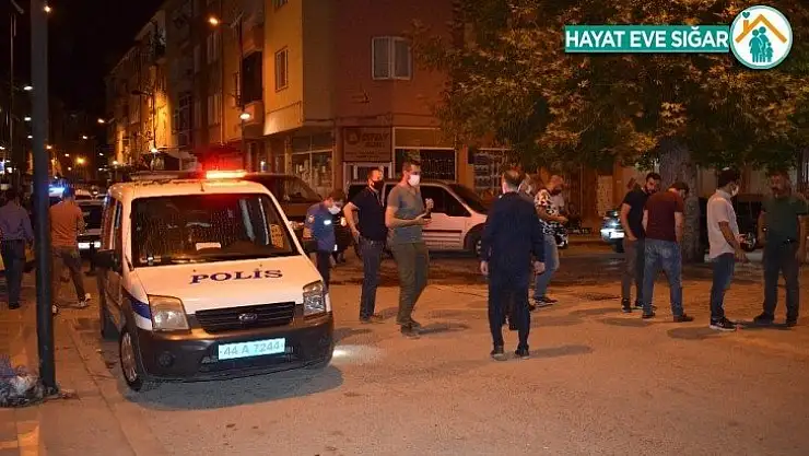 Malatya'da taksi durağına silahlı saldırı: 1 yaralı