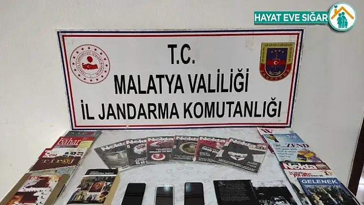 Malatya'da terör operasyonu: 2 gözaltı
