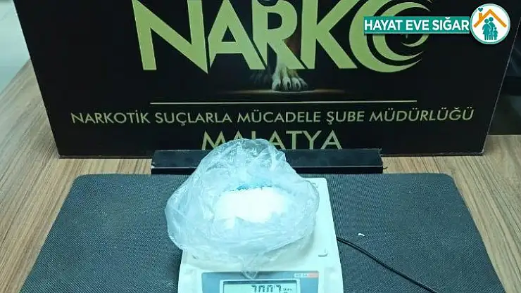 Malatya'da torbacı operasyonu: 2 gözaltı