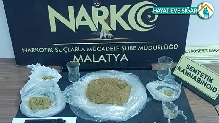 Malatya'da torbacı operasyonu: 2 tutuklama