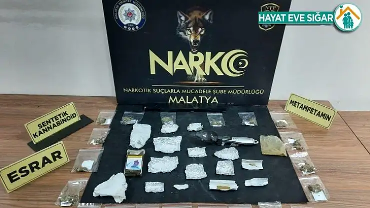 Malatya'da torbacı operasyonu: 4 tutuklama