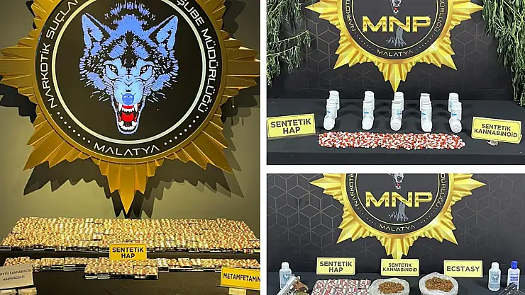 Malatya'da 'torbacı' operasyonu: 9 tutuklama