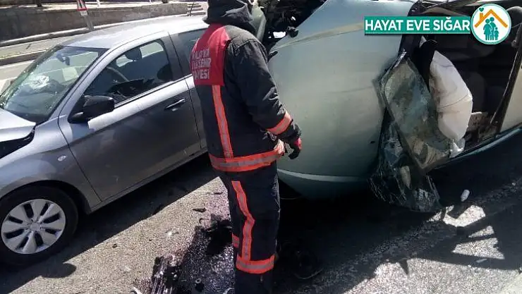 Malatya'da trafik kazası: 2 yaralı