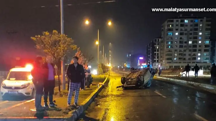 Malatya'da trafik kazası: 3 yaralı