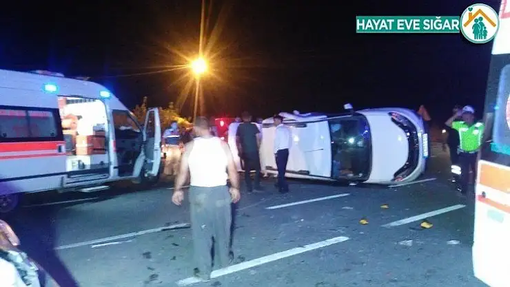 Malatya'da trafik kazası: 8 yaralı