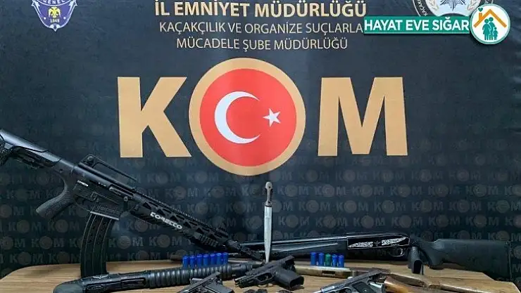 Malatya'da yasa dışı silah ticaretine darbe