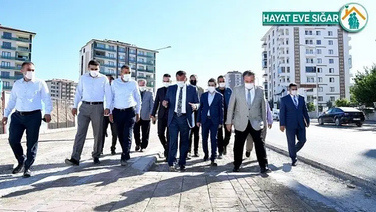 Malatya'da yol yapım çalışmaları son sürat