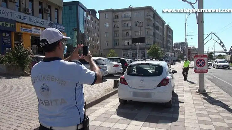Malatya'da zabıtadan yoğun trafik denetimi
