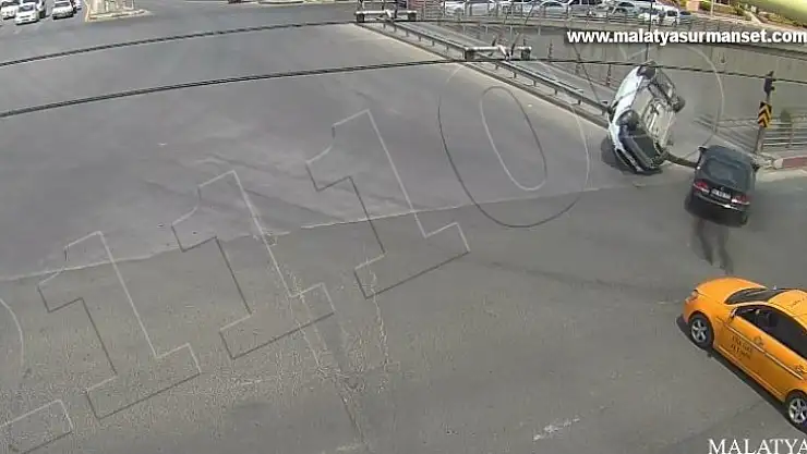 Malatya'daki kazalar kamerada