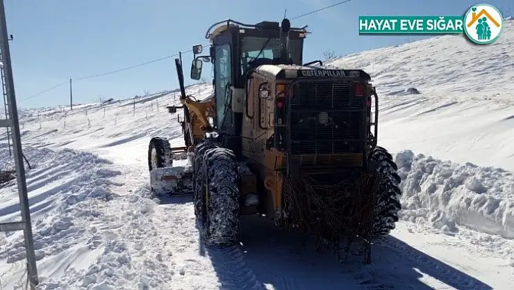 Malatya'daki yollar kardan temizlendi