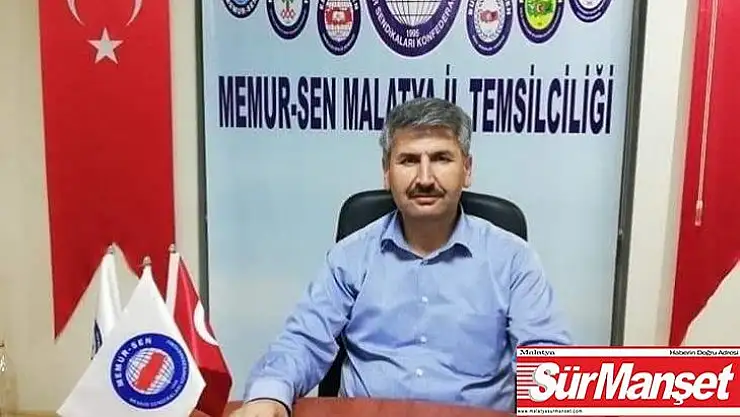 Malatya Eğitim Bir Sen Başkanı Söylemez: