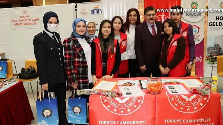 Malatya Emniyetinden kadınlar günü etkinlikleri