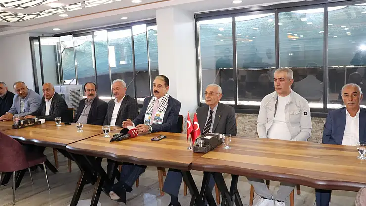 Malatya Esnaf Camiasından Gazze'ye Destek