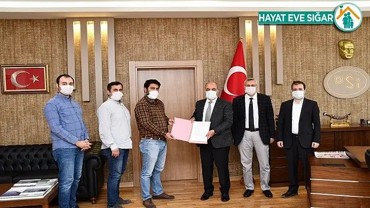 Malatya Hekimhan Kurşunlu Göleti Sulaması İnşaatına Ait Sözleşme İmzalandı