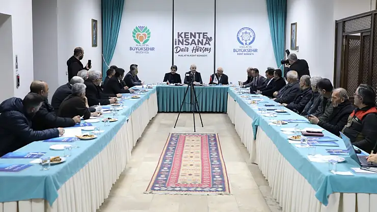 Malatya İçin Ortak Akıl Hemşehri Dernekleri ile Şehrin Geleceği Konuşuldu