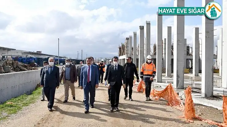 Malatya Kuru Kayısı Lisanslı Depoculuk ve Borsası Projesi yılsonunda tamamlanacak