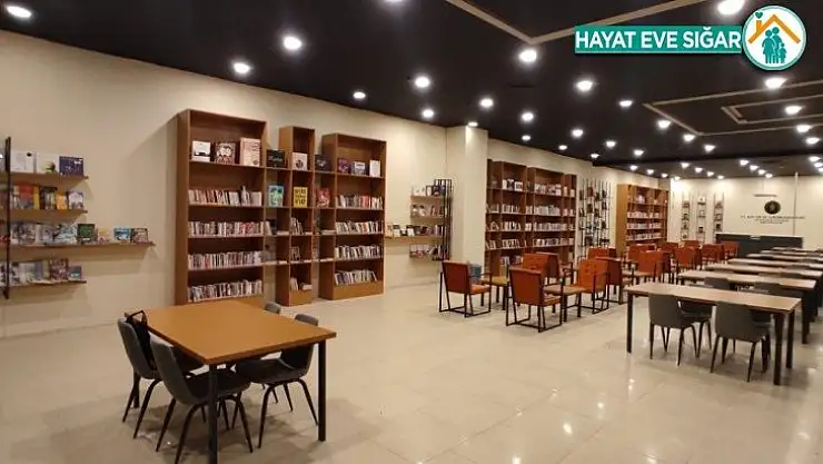 Malatya Park AVM'ye kütüphane