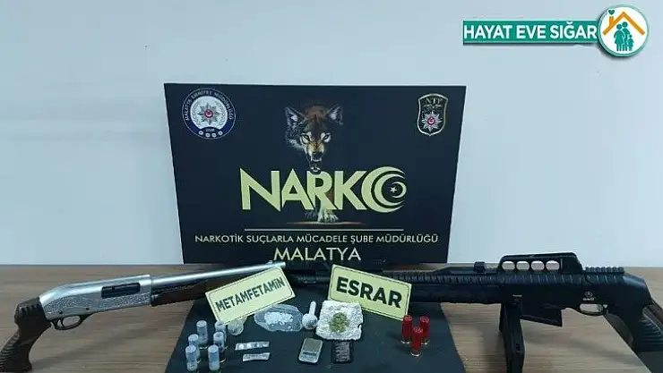 Malatya polisi uyuşturucu tacirlerine göz açtırmıyor
