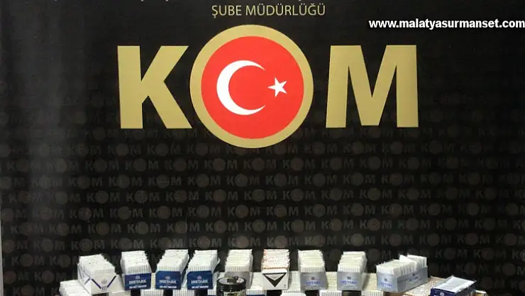 Malatya polisinden kaçakçılara operasyon