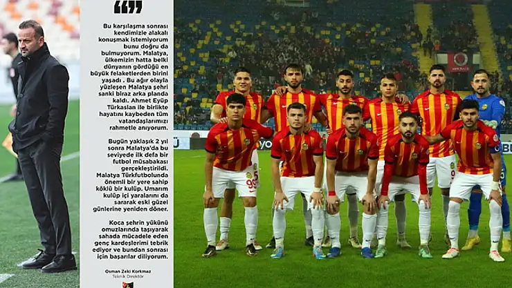 Malatya Sanki Biraz Arka Planda Kaldı