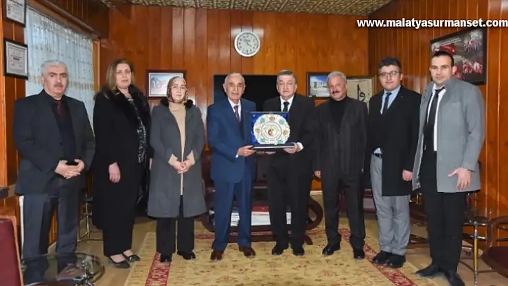 Malatya Tabip Odası Yönetiminden Başkan Evren'e Ziyaret