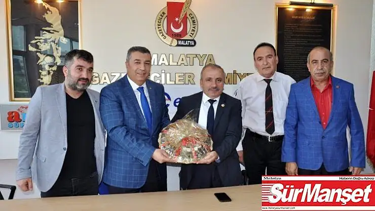 Malatya Ticaret Borsası Başkanı Ramazan Özcan MGC'ni ziyaret etti