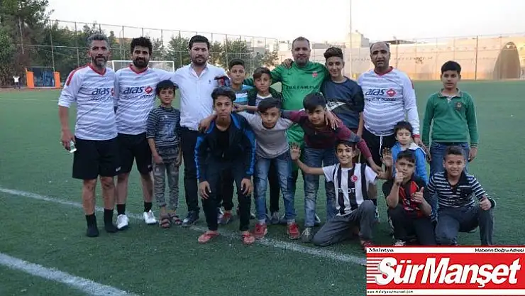 Malatya ve Şanlıurfa masterlar takımları dostluk maçında karşılaştı