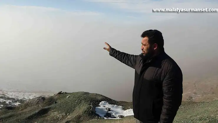 Malatya'ya sis çöktü