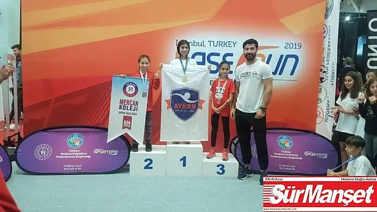 Malatyalı sporcu  İrem Su Kocaoğlan, Türkiye 2'ncisi  oldu
