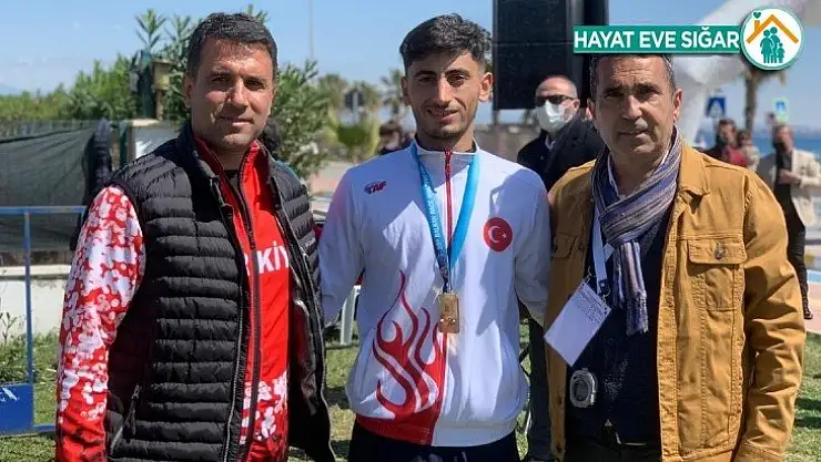 Malatyalı sporcu Avrupa üçüncüsü oldu
